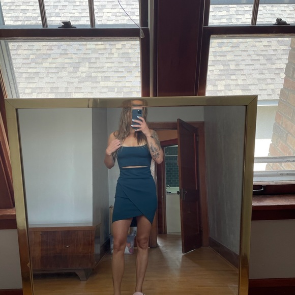 Lulu’s Cutout On The Town Cutout Bodycon Dress - Picture 8 of 9